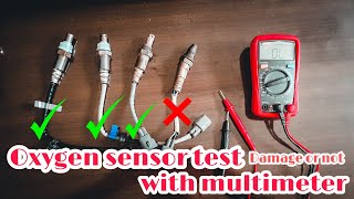 How to chake Oxygen sensor with multimeter damage or not 😊easy solution😊