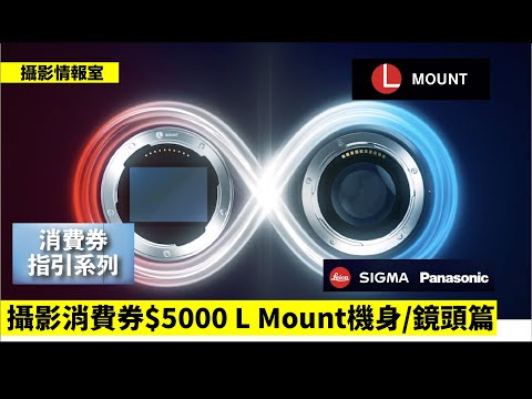 「攝影情報室」攝影消費券$5,000系列 L-mount相機/鏡頭篇