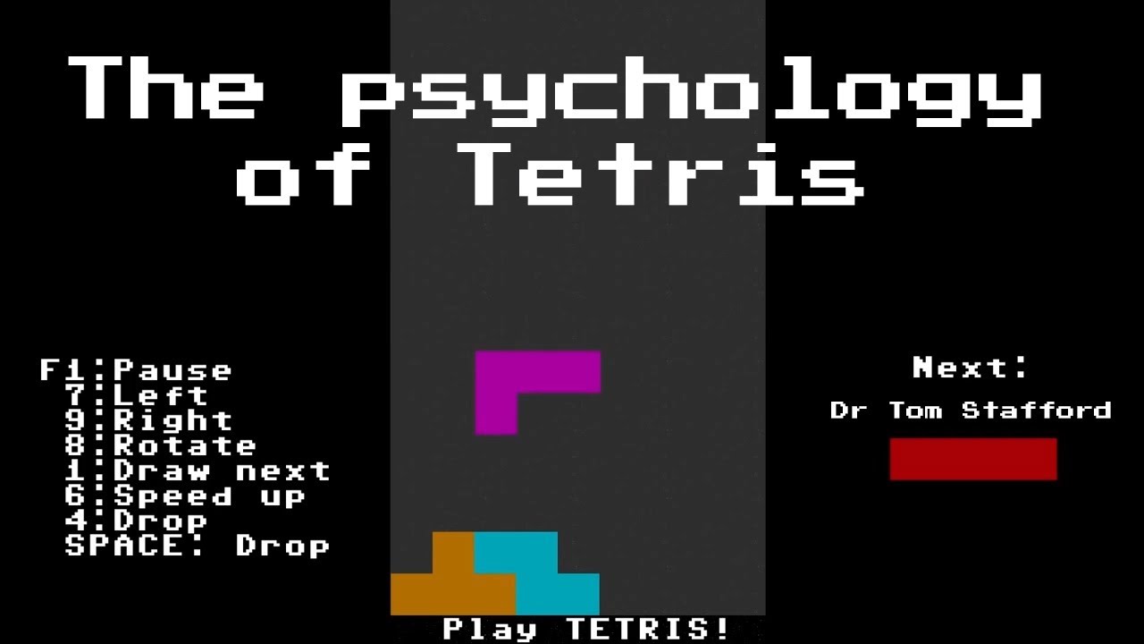 The psychology of Tetris