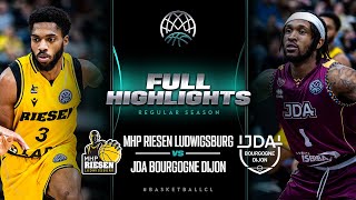 MHP RIESEN Ludwigsburg v JDA Bourgogne Dijon | Full Game Highlights | #BasketballCL 2023