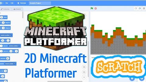 Minecraft Platformer In Scratch | In Hindi | How To Make Minecraft Platformer In Scratch