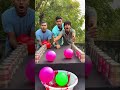 Amazing big boll roll funny family challenge ✅#funny #family #challenge