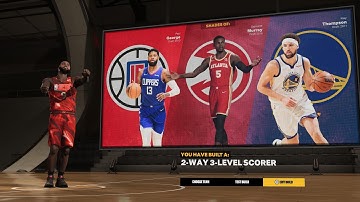 Best 2 way 3 level scorer build nba 2k23