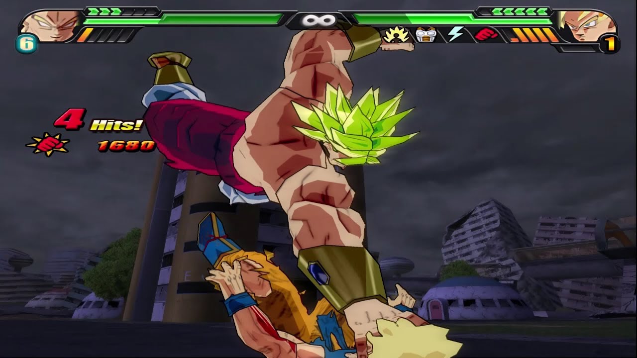 【TAS】Broly All Forms VS ‎Z Fighters (Enhanced Red Potara) | DBZ: Budokai Tenkaichi 3