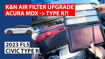$60 Air Intake Upgrade! 2023 FL5 Civic Type R - More Turbo Noise!