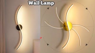 Amazing Wall Light | Decoration Ideas | Creative Best Ideas From Pvc Pipe |Modern Wall Lamp