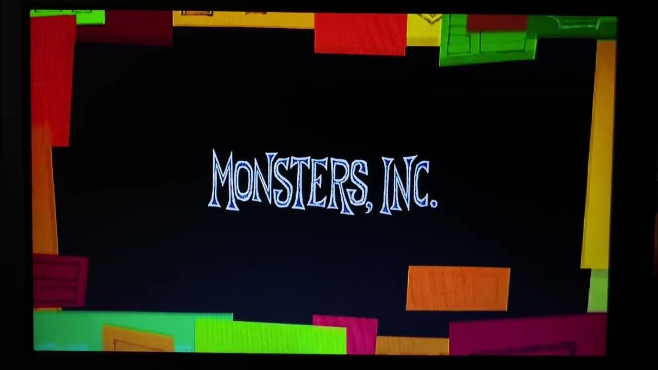 Opening to Monsters, Inc. 2002 DVD (Disc 1=Feature Film) (Fullscreen