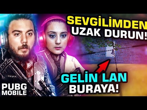 SEVGİLİMDEN UZAK DURUN! PUBG Mobile Kız Arkadaşımla Oynamak w/ Kızıl Pati