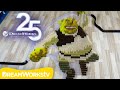 25 years of dreamworks animation in 100000 dominoes
