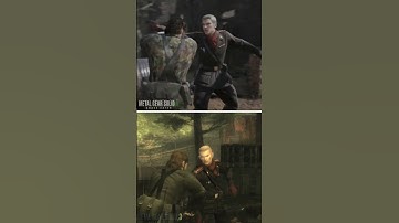 Revolver Ocelot introduction Scene Comparison part 2