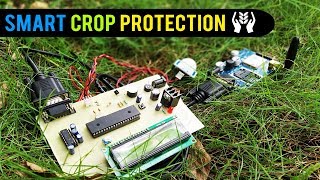 Automatic Farm Protection From Wild Animals With Alert Using PIC & GSM