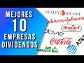 TOP 10 ACCIONES que reparten DIVIDENDOS - Consigue ingresos PASIVOS cada MES