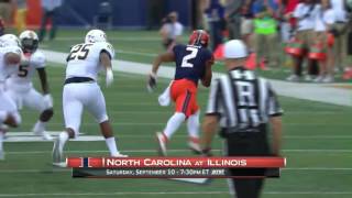Week 2 Preview: UNC at Illinois