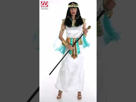 Egyptische koningin Cleopatra kostuum dames video