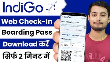 indigo web check in domestic online | web check indigo | indigo boarding pass online | indigo flight
