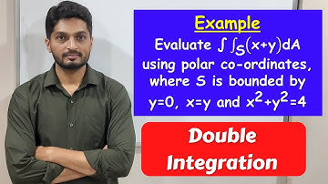 Evaluation of Integral Using Polar Coordinates | L50 |TYBSc Maths| Double Integration @ranjankhatu