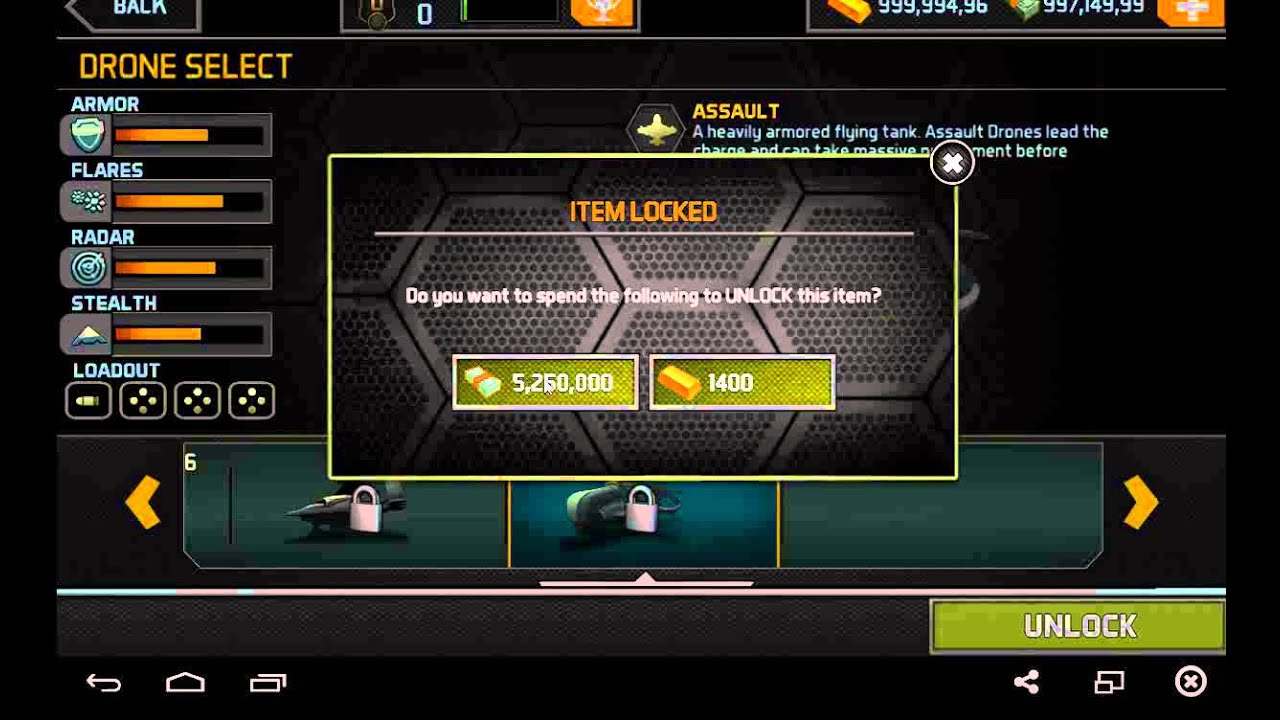 drone shadow strike 1.1.62 apk mod (Unlimited Cash and Gold)