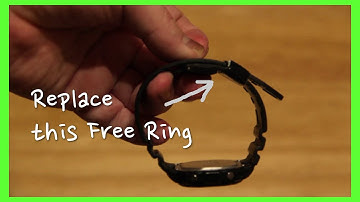 How to Replace the Free Ring/Loop on Your Watch - DIY Strap Repair, Fix, Lifehack