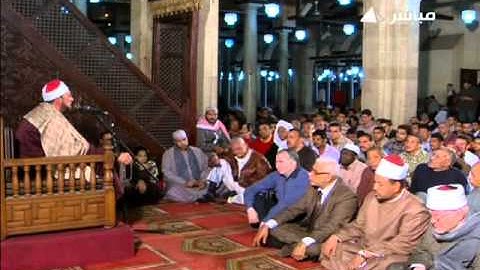 فضيلة الشيـخ محمد أحمد بسيوني و تلاوة قرآن الجمعة  الأولى  من شهر صفر 1435 هـ   6 12 2013 م