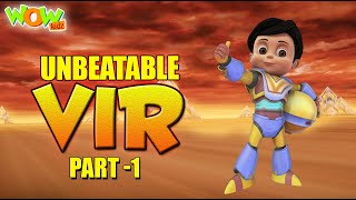 vir the robot boy unbeatable vir part 1 cartoon movies for kids wow kidz