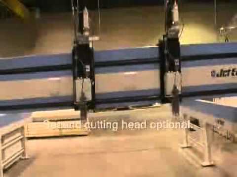 Jet Edge Mid Rail Gantry Waterjet Cutting Machine