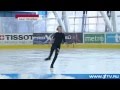 Евгений Плющенко после сложной операции снова выполняет прыжок в четыре оборота (17.08.2013, 1TV)