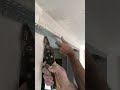 🔥 How to Finish a DRYWALL Edge with Joint Compound and Corner Bead for SOFFIT Finishing #drywall