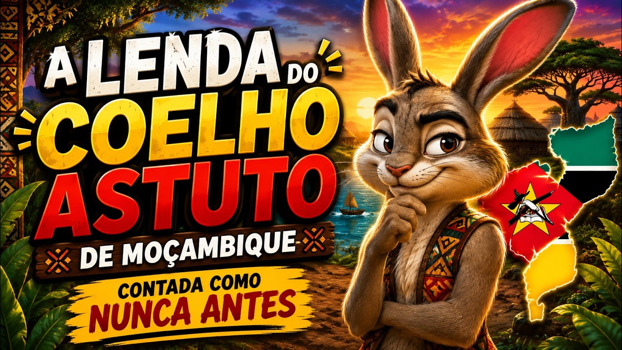 A Lenda do Coelho Astuto de Moçambique — Contada Como Nunca Antes