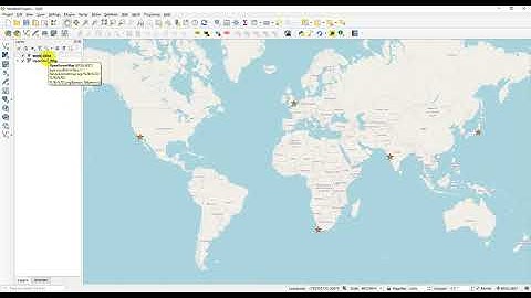 Import Points from Excel to QGIS