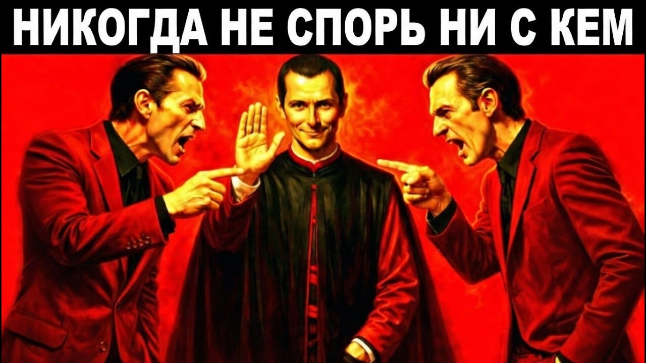 Как мгновенно выиграть любой спор: 6 техник Макиавелли