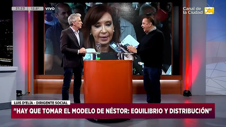 Luis D'Elia en Hoy Nos Toca con Daniel Santa Cruz ...