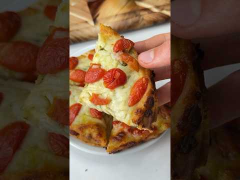 Stuffed Crust Pesto Pizza 🍕😋🙌