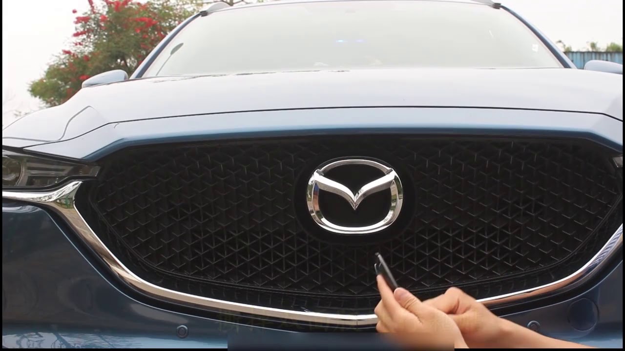 Mazda CX5 2017 Emblem Cover Carbon YouTube