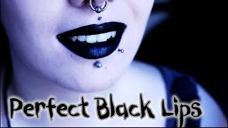 Perfect Black Lips! Long Lasting and Kiss Proof | Toxic Tears