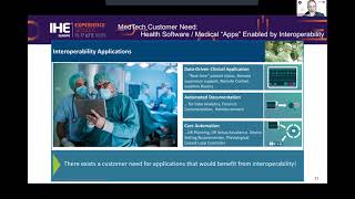 Europe Vision 2: IHE & IHE Catalyst: Advancing Interoperable MedTec Solutions