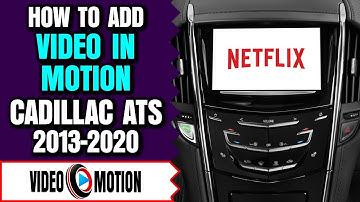 Video In Motion Bypass - NavTool Cadillac ATS 2013-2019 CUE DVD In Motion bypass, USB HDMI VIM TV