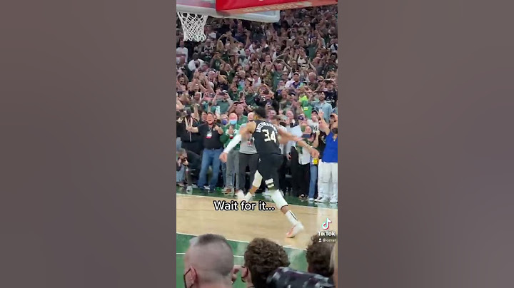 The moment Giannis realized he was about to become an NBA Champion! #shorts