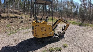 Chinese Mini Excavator  AGT H15 1.5 Ton  First Impressions and Review + Mods