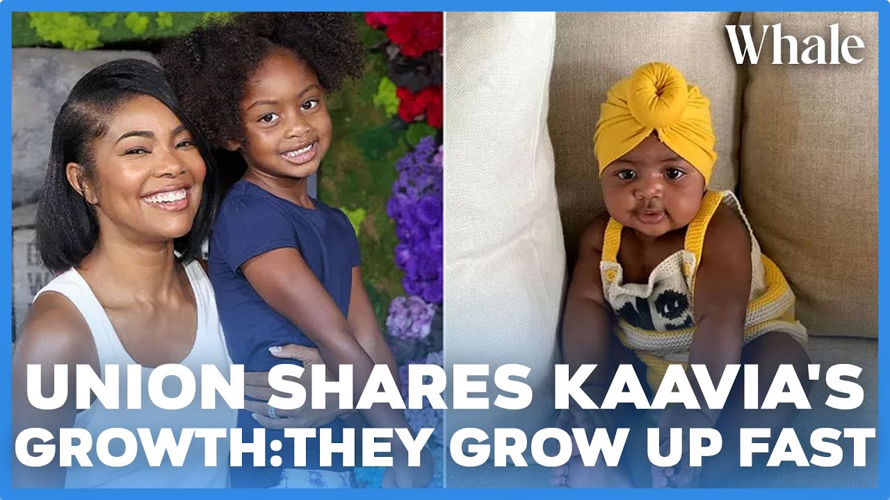 Gabrielle Union Posts Transformation of Daughter Kaavia from Baby to 5