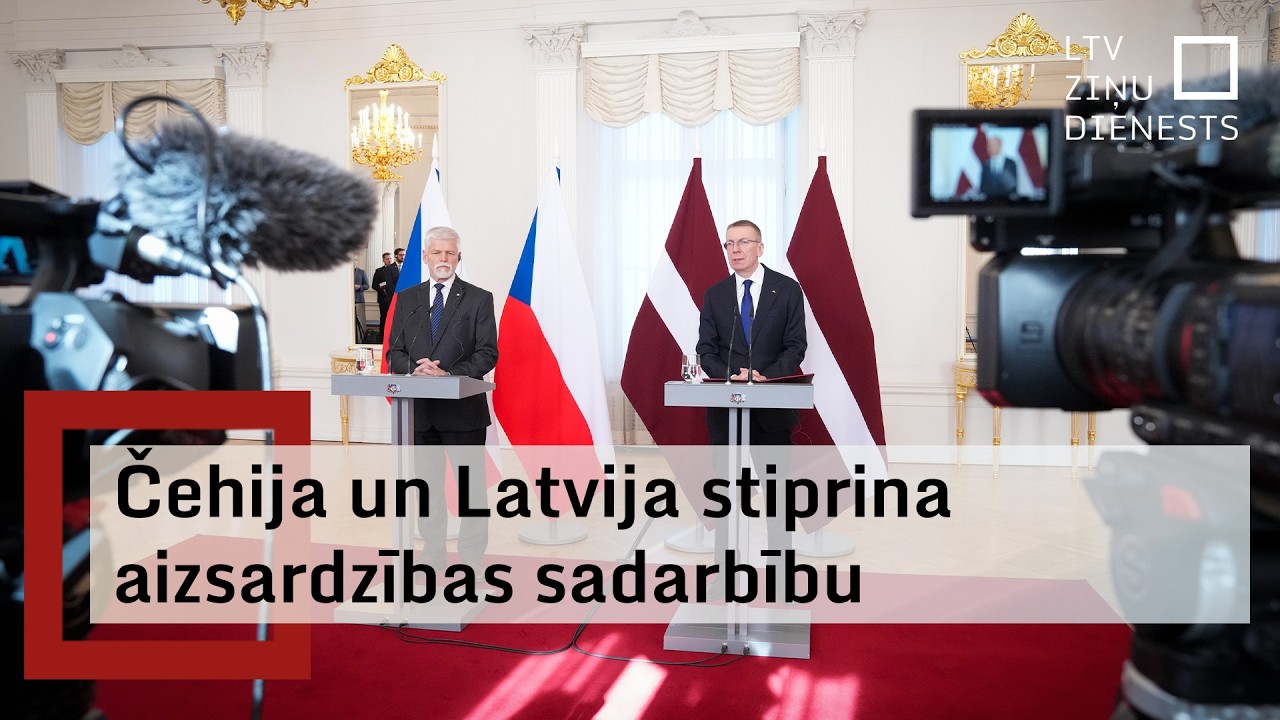 Valsts vizītē Latvijā ieradies Čehijas prezidents Petrs Pavels