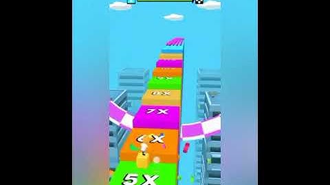 Cube Surfer Game | Level 2 | #shorts