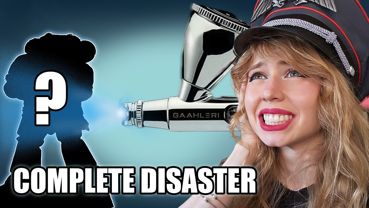 My First Time Airbrushing… COMPLETE DISASTER