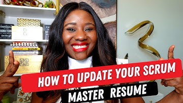 How to update your Scrum Master Resume & get call backs from recruiters