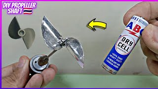 Cara Membuat Propeller Kipas Kapal Rc Boat Tahiland [Terbaru] || DIY rc boat propeller tahiland