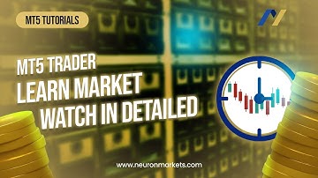 MT5 Tutorials: Learn Market Watch Detailed
