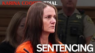 Karina Cooper Appears in Court for Sentencing