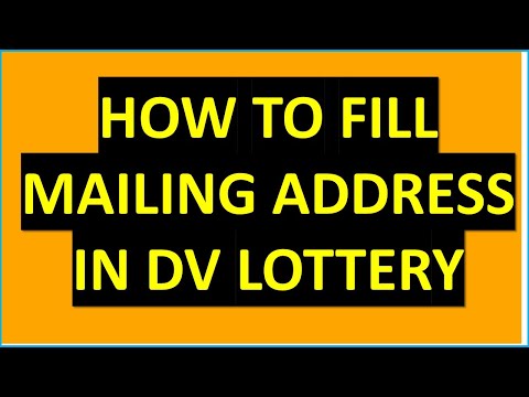 Video: How To Find The Mailing Address