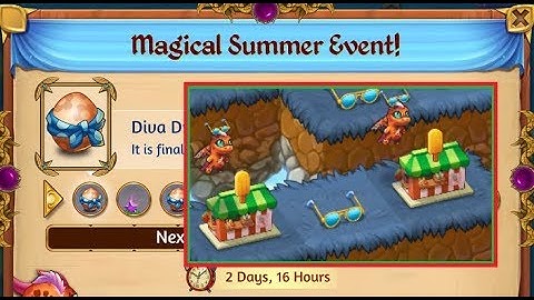 Step 4 - Use Level 6 Orb to unlock two level 4 Icecream Shops - Merge Dragons