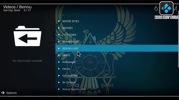 How To Setup Or Install Covenant Addon And Bennu Addon For Kodi 17.3 Or 17.4
