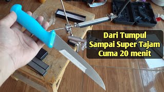 Mengasah Pisau Seset dengan Ruixin RX009